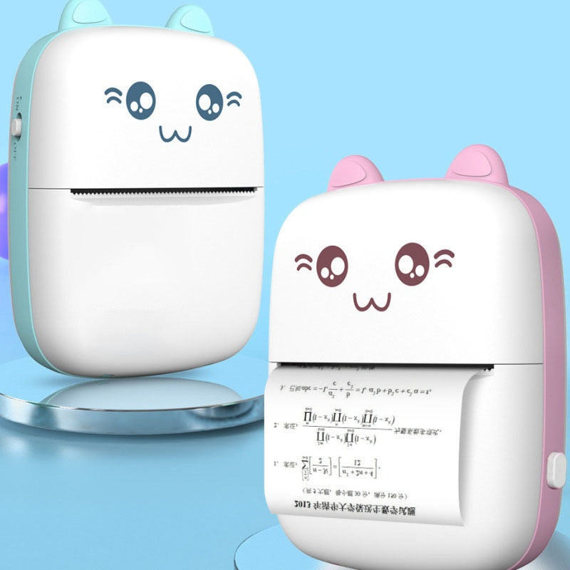 Portable mini Bluetooth WiFi photo printer