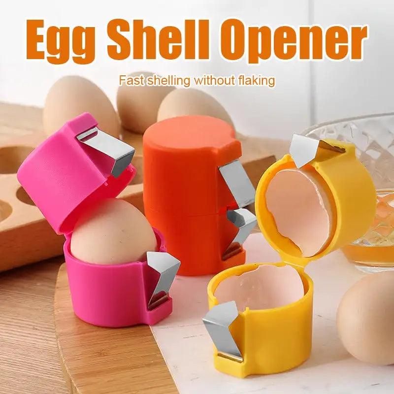 Egg cracker and separator kitchen tool